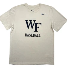 Nike Wake Forest Baseball TEAM ISSUED Demon Deacons #7 NCAA ACC Men’s t-shirt L