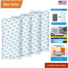 Large Desiccant Packs, 1000 Gram 4 Packs Silica Gel Packets, Silica Gel Car Dehu