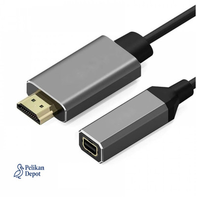 HDMI auf Mini DisplayPort Konverter 4K 2K HDMI Stecker Mini DP Weiblich