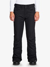 Roxy Womens Backyard Snowboard Pants Medium True Black New
