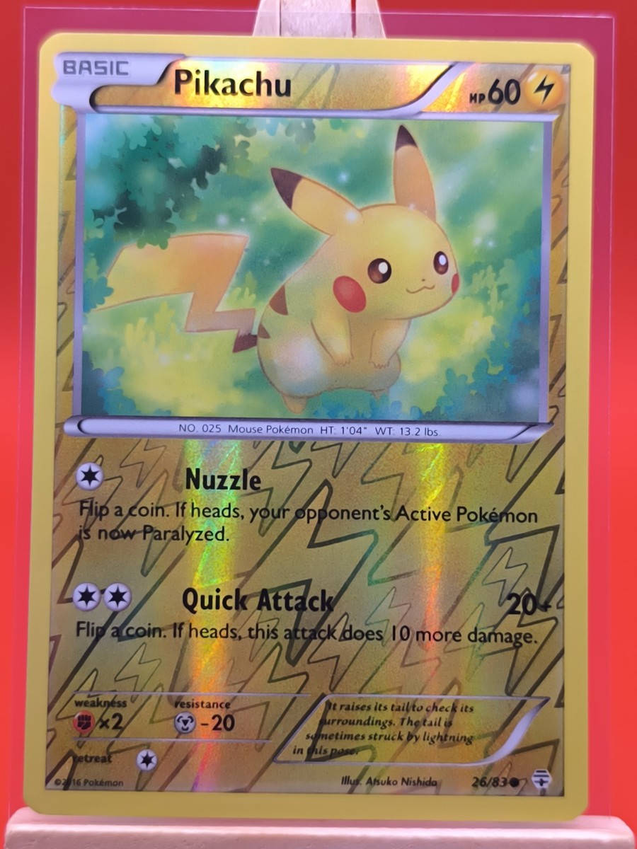Pikachu 26/83 Generations Reverse Holo Rare Pokemon Card | eBay