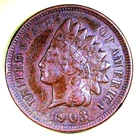 1903 Indian Head Penny.....   Nice Detailed Coin.....  5-7-5
