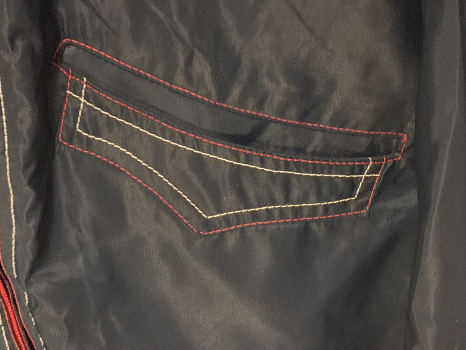 Original Vintage  Jacket with Back Patch  size 36 - image 6