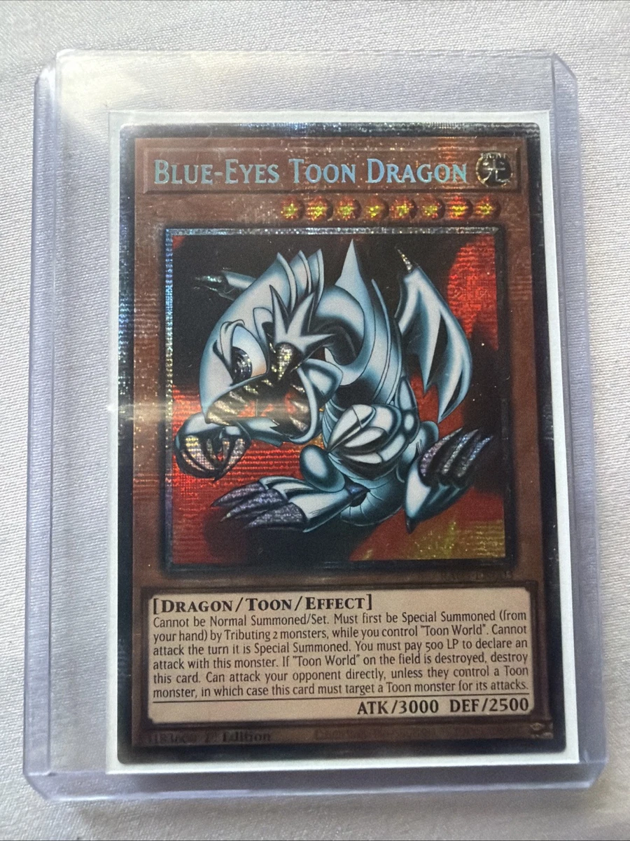 Blue-Eyes Toon Dragon RA05-EN003 Rarity Collection 5 for sale | eBay