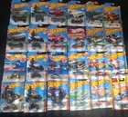 Hotwheels Lot Of 24 Cyberquad, Cybertruck, Vintage And New Suzuki Quadracer