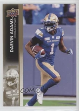 2022 Upper Deck CFL Gold Darvin Adams #187 r6v