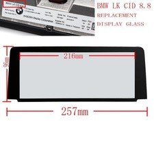 8.8" Glass Screen Panel for BMW L7 CID High&BMW LK CID 8.8 F20 F21 F87 F23