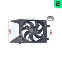 LüFter MotorküHlung Era 352103 12V 387Mm FüR Renault Logan 1 Dci KS0L KS0M KS0P