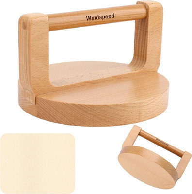 Upgrade Wood Baren for Printmaking, 5.5 in Thicker Block Printing Baren Tools Pr