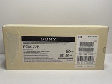 Sony ECM-77B Electret Condenser Microphone - New