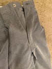 Claiborne Dress Pants Mens 36x30 Gray Pleated Cuffed Trousers — photo 8
