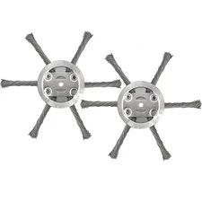 2025 New String Trimmer Replacement Head,Steel Wire Weed Brush Cutter Trimmer 