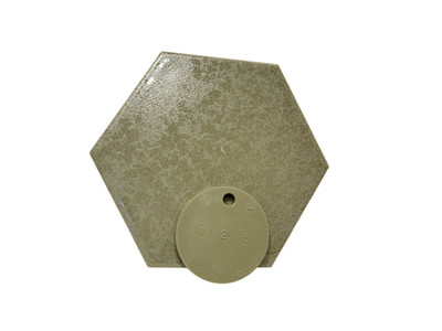 Avocado Green Ceramic Florida Tile Hexagon Subway Crystalline Classic Color 125