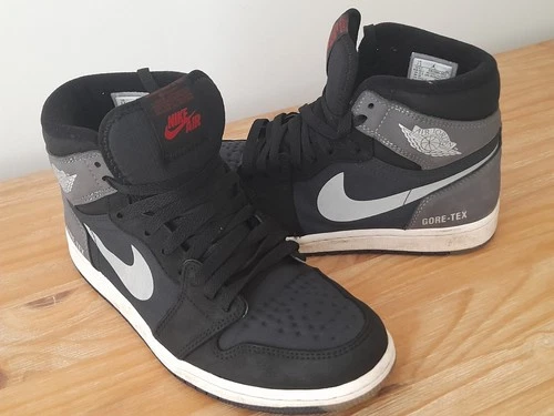 Jordan 1 Retro High Element Gore-Tex Black Particle Grey DB2889-001 Size 7.5 US