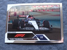 2023 Topps Chrome Formula 1 F1 #115 Yuki Tsunoda Scuderia AlphaTauri Racing Card
