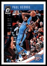 Paul George 2018-19 Donruss Optic #117 Thunder NBA READ FREE SHIP AutographDen