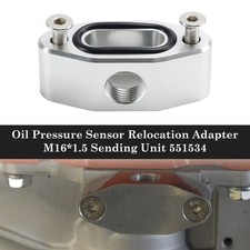 Billet Oil Pressure Sensor Relocation Adapter 551534 For Ls Lq L92 L99 L33 Lr4 Billet Oil Pressure Sensor Relocation Adapter 551534 For Ls Lq L92 L99 L33 Lr4