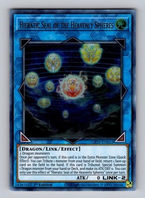 Hieratic Seal of the Heavenly Spheres GFTP-EN053 Ghosts From the Past Yu-Gi-OH