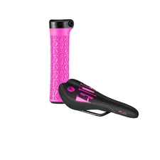 Premium SDG Components Bicycle Saddle & Grip Bundle Unisex, Lightweight,