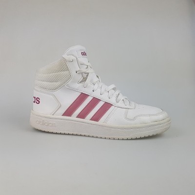 Women's ADIDAS 'Hoops 2.0 Mid' 6.5 US | 38 EU Shoes White | 3+ Extra 10% Off