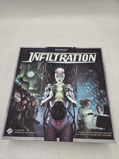 Infiltration Board Game Android Universe Fantasy Flight Vaccarino Complete 2012.