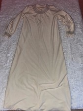 Vanity Fair Small Women s Housecoat Vintage Mumu Mrs Roper Cream
