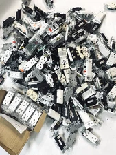 30 lbs. Assorted Electrical Outlets Receptacles Switches Bulk Lot Leviton Etc
