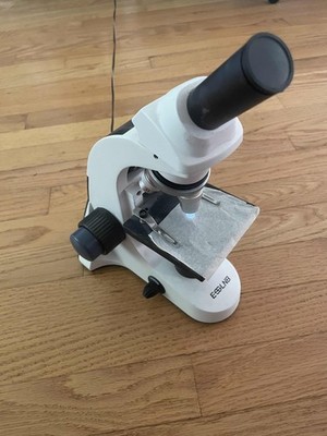 ESSLNB XSP-1501 Microscope 40X-1000X Biological Compound Microscope - has slides