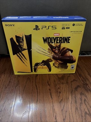Marvel Wolverine Limited Edition Sony PlayStation 5 (PS5) Digital Edt  IN HAND