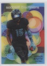 2023 Goodwin Champions Splash of Color 3-D Lenticular Tier 1 Kayshon Boutte 0ps8