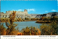 Gunnison Butte Green River Utah Continental Chrome Postcard