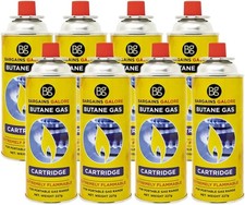 BUTANE GAS BOTTLES CANISTERS FOR PORTABLE STOVES COOKERS GRILL HEATERS WEED