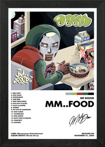 Mf Doom Mm Food Poster | eBay