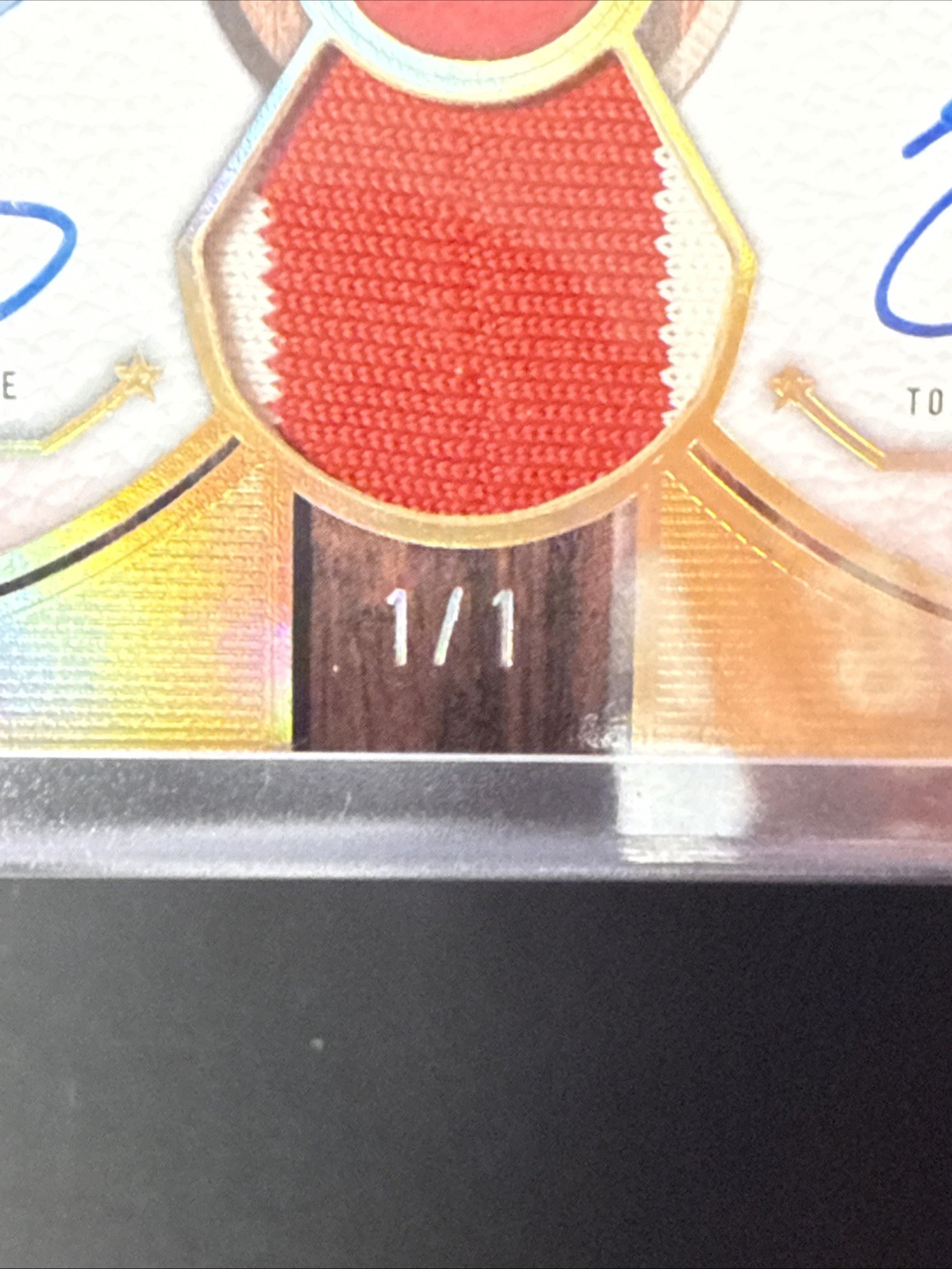 1/1 Joey Votto Elly De La Cruz 2025 Topps Five Star Dual Auto Patch SUPERFRACTOR view 3