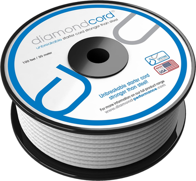 #ad 100 Feet by 5.5mm Unbreakable Gas Engine Pull Starter Recoil Replacement Cord $198.45