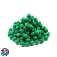 100 Pcs Small Sparkle Balls, Tinsel Pom Poms Puff Balls Glitter Pompoms for A
