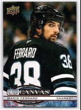 2025-26 Upper Deck UD Canvas Mario Ferraro San Jose Sharks #C-71