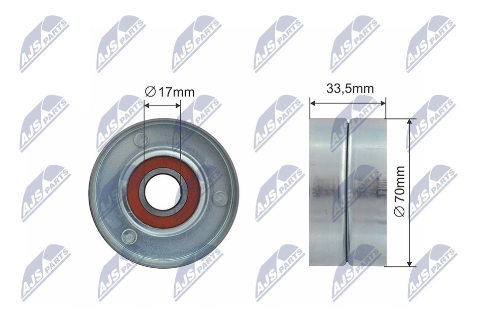 Tensioner, V-Belt Compatible With ALFA ROMEO 159, BRERA, SPIDER, BUICK EN - Image 4