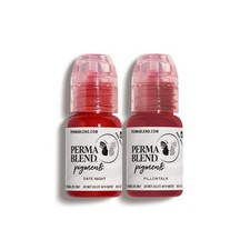 Perma Blend Berry Tattoo Ink Set Permanent Makeup - Vegan Microblading Pigment
