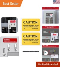 Durable Steel Generator Interlock Kit with Essential Components for Home Safety