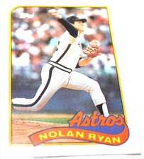 1989 Topps  Nolan Ryan Pitcher Houston Astros #530