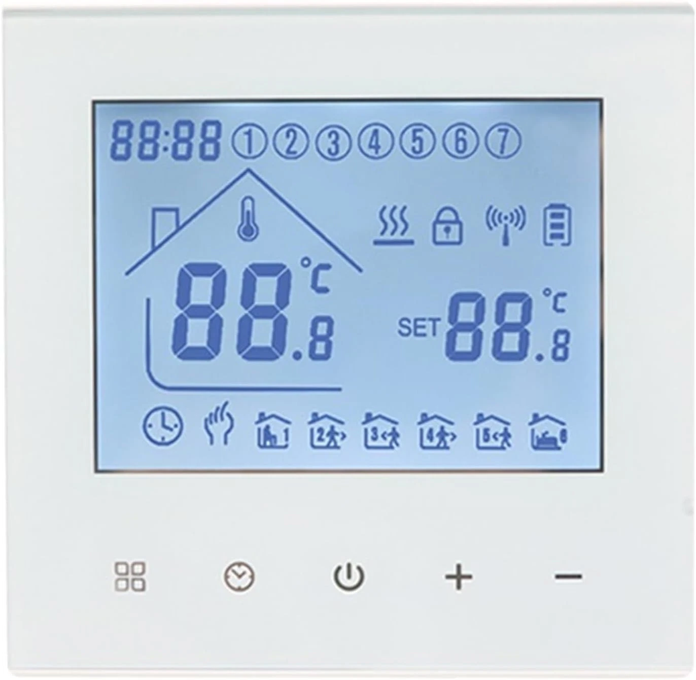 M4 WiFi Smart Thermostat Temperature Controller for Floor Heating TRV Water Gas