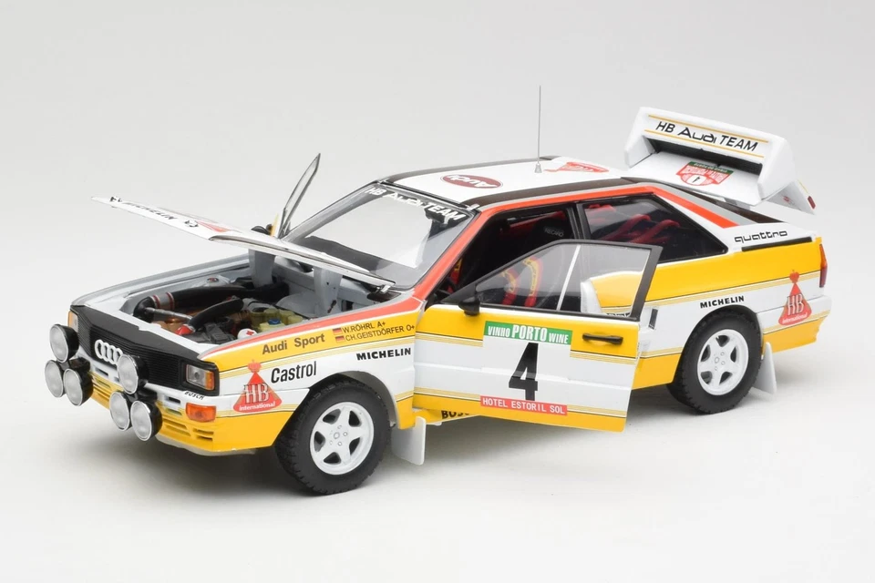 4224 Audi Quattro A2 n4 W Rohrl C Geistdorfer Rallye De Portugal 1984 SunStar 1/ Foto 2 de 4