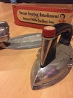 Vintage Mid Century Iron General Mills Tru Heat Iron And Steam Attachment Set — photo 8