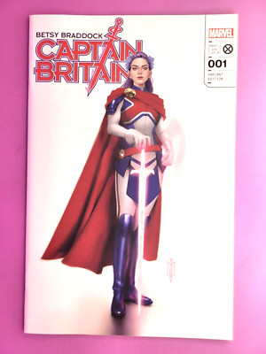 BETSY BRADDOCK CAPTAIN BRITAIN #1  VARIANT VF/NM 2023 COMBINE SHIP  BX2477  D24