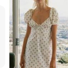 NWT With Jean Floral Summer Mini Dress Size XL