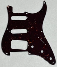 For Fit Fender US Stratocaster HSS 8 Screw Hole Guitar Pickguard,Brown Tortoise