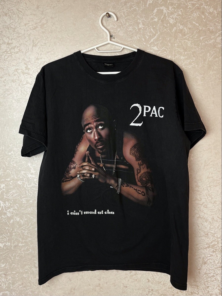 00s【archive】総柄シャツ/Y2K/ニュースペーパー/2pac/激レア◎ 00s
