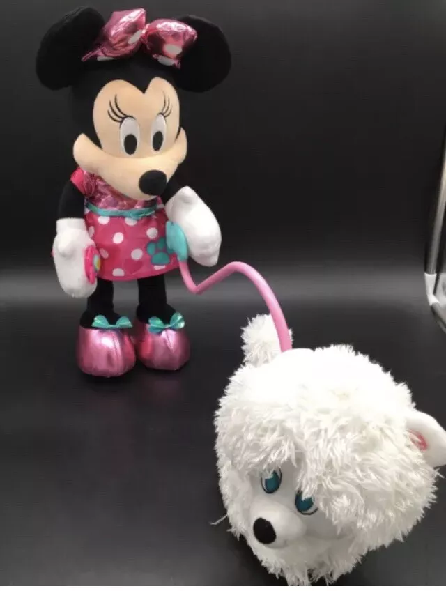 Minnie mouse walking dog toy hot sale