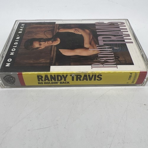 Randy Travis No Holdin' Back Cassette Tape Warner Brothers Records - Picture 3 of 4